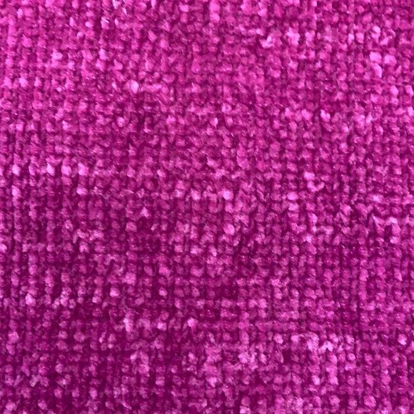 Plus Size Fuchsia Rib Knit Chenille Scoop Neck Sweater, 3X - Picture 7 of 11